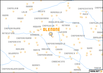 map of Alenane