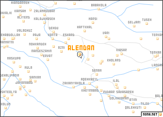 map of Alendān