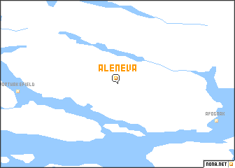 map of Aleneva