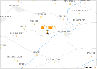 map of Alenino