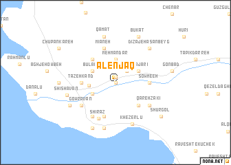 map of Alenjaq