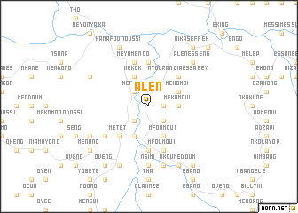 map of Alen