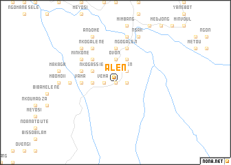 map of Alen