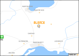 map of Alerce