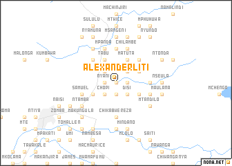 map of Alexander Liti