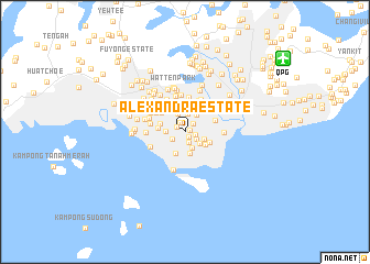 map of Alexandra Estate