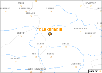 map of Alexandria