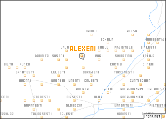 map of Alexeni