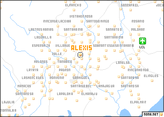 map of Alexis