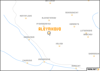 map of Aleynikovo