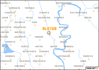 map of Aleywa