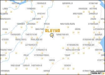 map of Aleywa