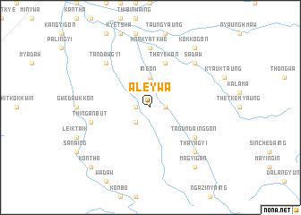 map of Aleywa