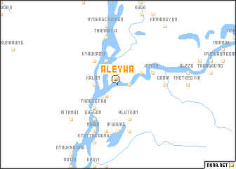 map of Aleywa