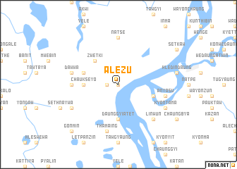 map of Alezu