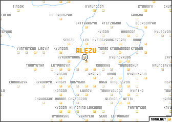 map of Alezu