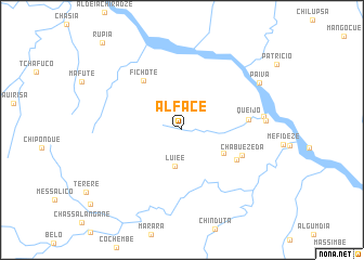map of Alface