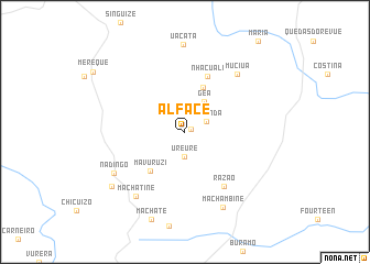 map of Alface