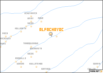 map of Alfachayoc