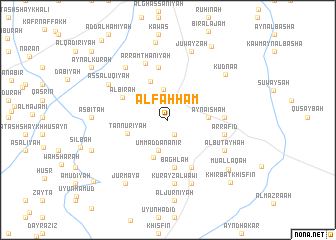 map of Al Faḩḩām