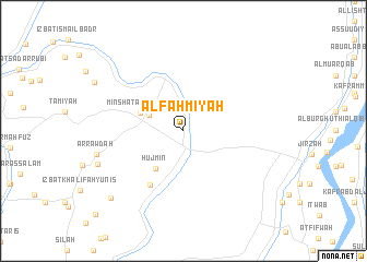 map of Al Fahmīyah