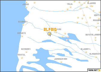 map of Al Fāʼid