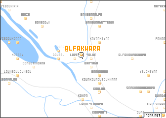 map of Alfa Kwara