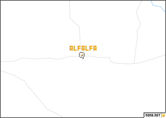 map of Alfalfa