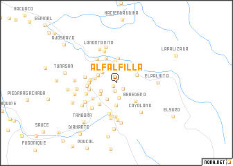 map of Alfalfilla