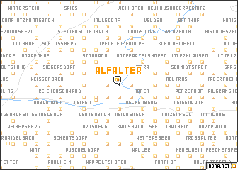 map of Alfalter