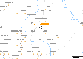 map of Alfa Mama