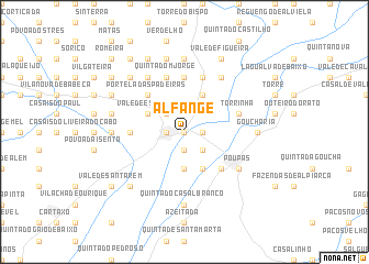 map of Alfange