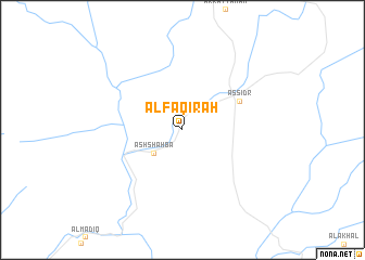 map of Al Faqīrah