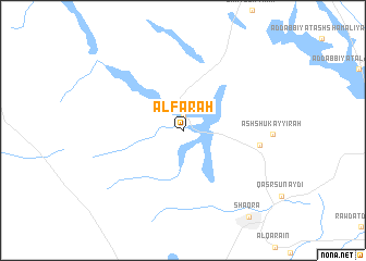 map of Al Far‘ah