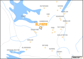 map of Al Fara‘