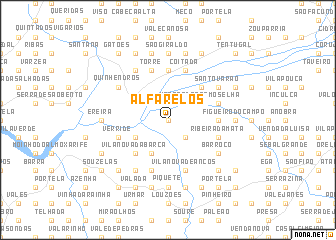 map of Alfarelos