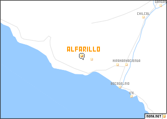 map of Alfarillo