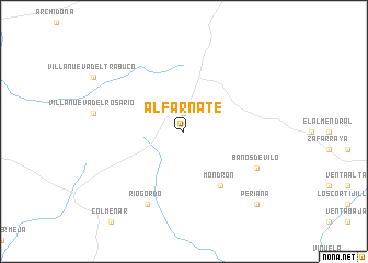 map of Alfarnate