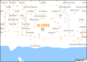 map of Alfaro