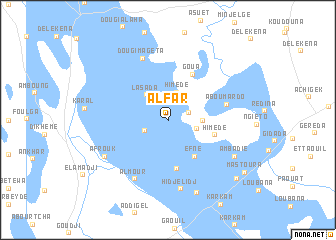 map of Alfar