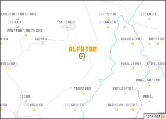 map of Alfatar