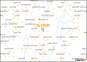 map of Al Fā‘ūrī