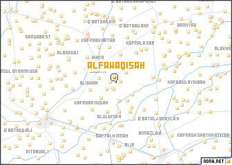map of Al Fawāqisah