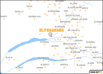 map of Al Fawwāhah