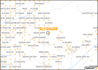 map of Al Fawwār