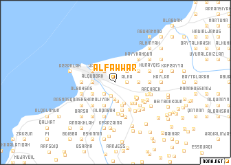 map of Al Fawwār