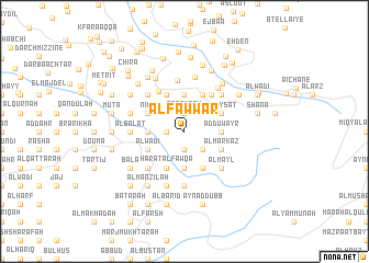 map of Al Fawwār