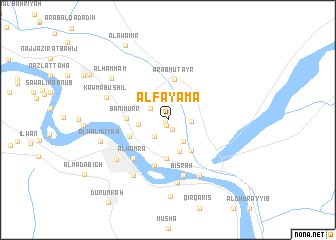 map of Al Fayamāʼ