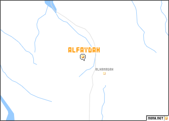 map of Al Fayḑah