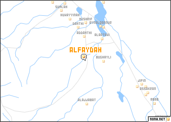 map of Al Fayḑah